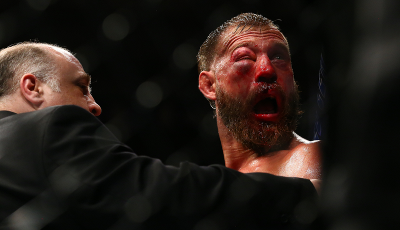 Illustration for article titled Donald Cerrone's Controversial Loss To Tony Ferguson Might've Ended Because He Blew His Nose At The Wrong Time